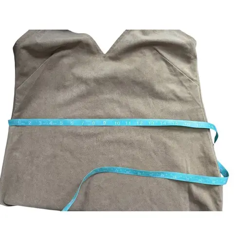 Aritzia  Wilfred Free Vivienne camel suede mini dress Small