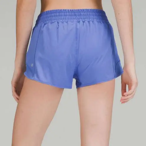 Lululemon  Hotty Hot High Rise Gym Shorts Wild Indigo Blue 12 NWT