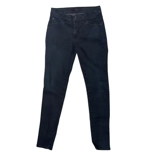 James Jeans Twiggy In Black Cat Skinny Jean Dry Aged Denim Women’s Size 27