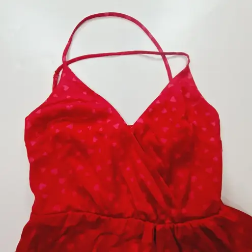 Lovers + Friends  Kamala Mini Dress in Lover Heart Abstract XXS