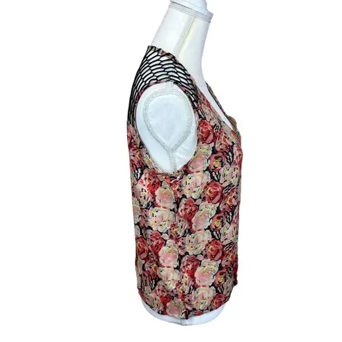 Erin Kleinberg blouse, size Medium, NWT, made in USA, cottagecore, fairy, boho Black