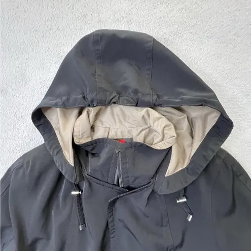 Gallery Black and Tan Blazer with Layered Design