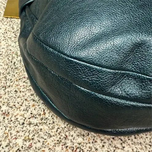 Brighton  Nina Teal Embroidered Shoulder Bag w/ Adjustable Strap