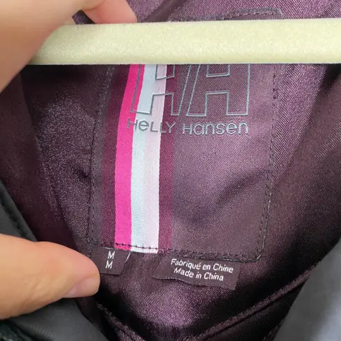 Helly Hansen Women's Parka Jacket Removable Faux Fur Hood Winter Outerwear M