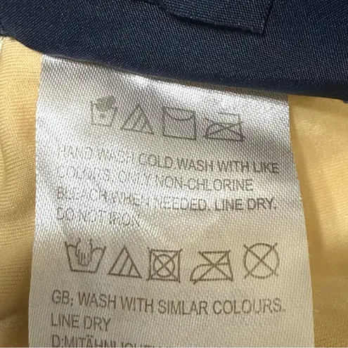 Perona Blue Paisley One Piece Swim Dress Plus Size 22W Swimsuit