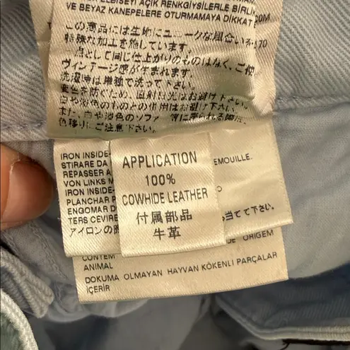 Diesel black gold light blue denim Faded Type 147 Fayza Jeans size 27 rare