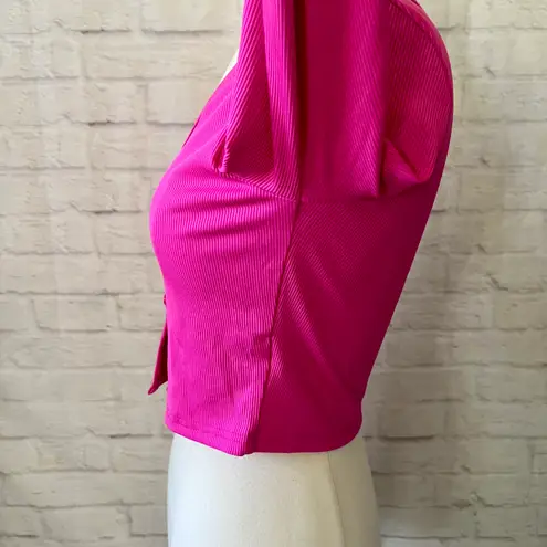 Boutique NEW Pink Feathered Cardigan