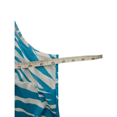 Women's Blue & White Long Sleeve & Tank Set Size 2X