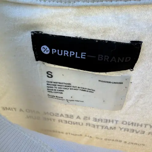 Purple Label Purple Brand Jersey Ecru Under the Sun