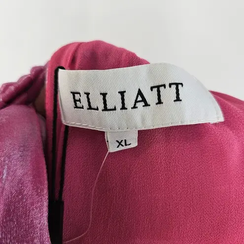 Elliatt Teagan Iridescent Midi-Dress Pink Size XL NWT Mermaidcore Formal Wedding