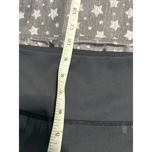 Zyia Active Watercolor Ombre Summit High Waisted Leggings Women's Size 4 Black