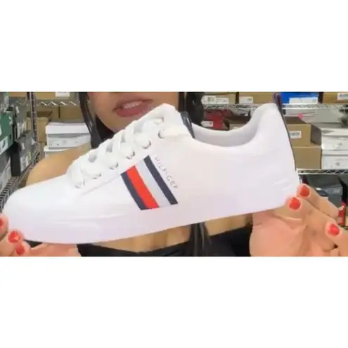 Tommy Hilfiger  Landon Striped Sneaker US Women’s 10 Medium New in Box MSRP $59 - Image 9