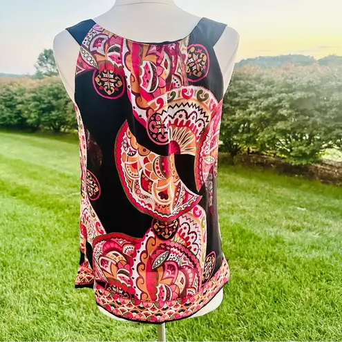 ECI  Abstract print tank top