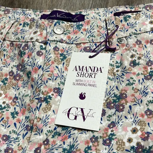 Gloria Vanderbilt Amanda Classic Rise Flex Denim Short w/Built In Slimming Panel