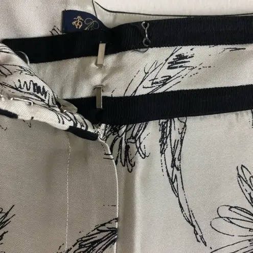 Brooks Brothers Vintage Brooks Brother Women 100% Silk Floral Dress Pant Size 6