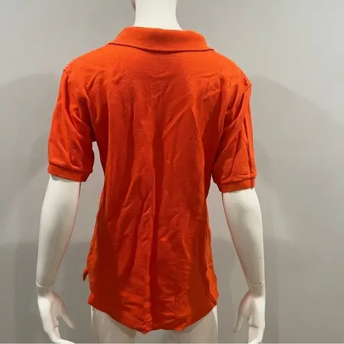 Burberrys Cotton Orange Polo