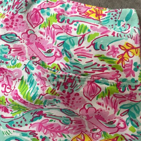 Ibkul Faux Wrap Skort size XS Pink