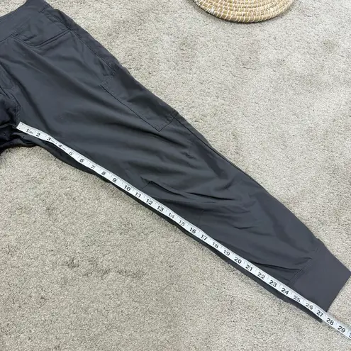 prAna Women’s Standard Fit Halle II Jogger Pants Mid Rise Outdoor in Gray 8 - Image 15