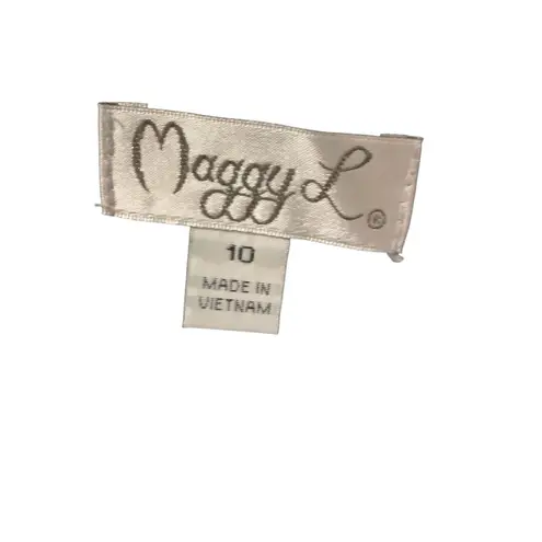 Maggie L Women’s Chevron Patterned Sleeveless Dress Brand NEW w/Price Tags Black Size 10