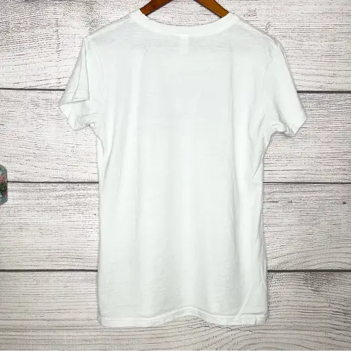 Tultex Seinfeld Assman License Plate T-Shirt Women’s Size Large White Graphic Tee