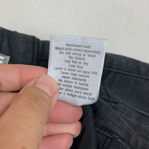 Judy Blue  womens size 9 / 29 Capri fit black denim jeans crop stretch