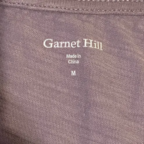 Garnet Hill Women's Silk blend Tank Top - Mauve size medium