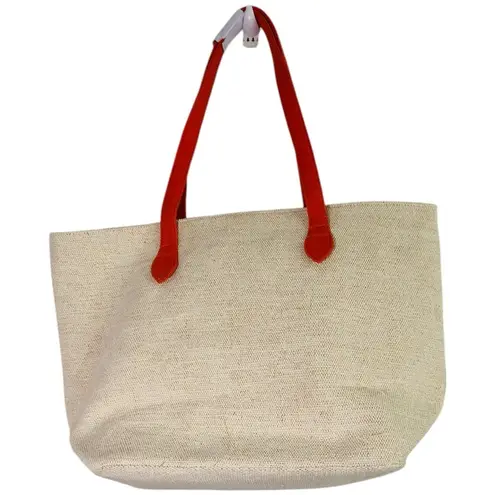 AMERICA & BEYOND PINEAPPLE EMBELLISHED TOTE Orange