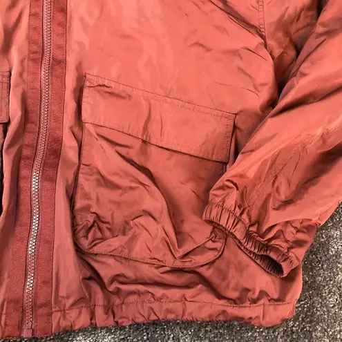 Old Navy  Active Windbreaker Women’s XL  Maroon Rain Jacket Jogging Hiking