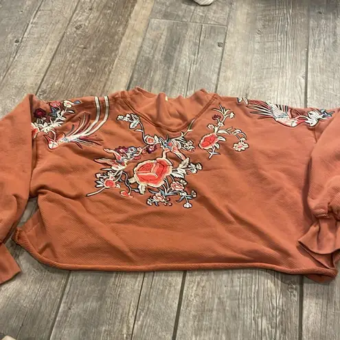 Free People  All Or Nothing Crop Pullover