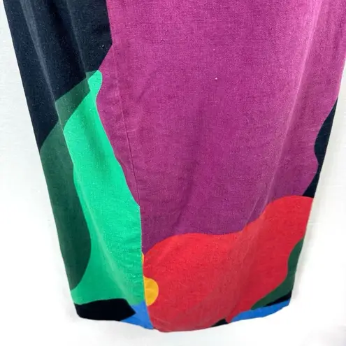 Mara Hoffman Raya Tie Front Cropped Top & Sunja Skirt Set Multicolor Size 2