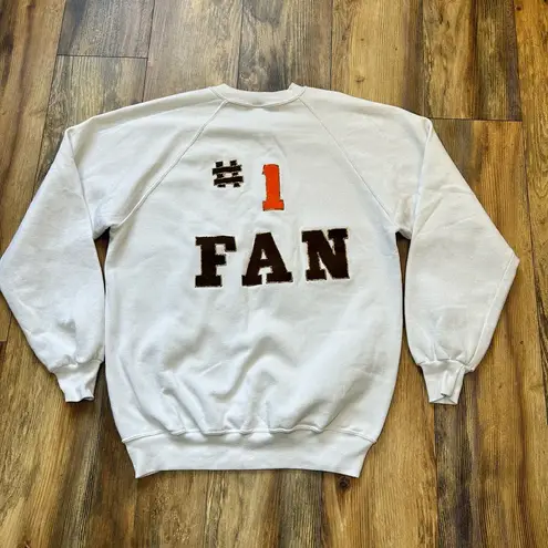 American Vintage Vintage Cleveland Browns Crewneck Sweatshirt Handmade Jerzees Football