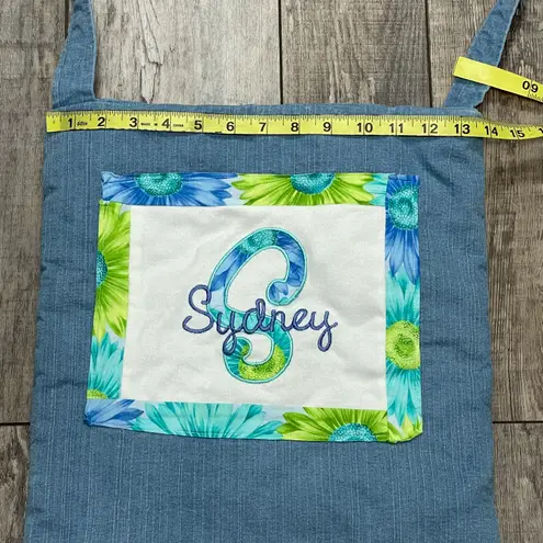 Miss Peony “ Sydney “ Blue and White Tote