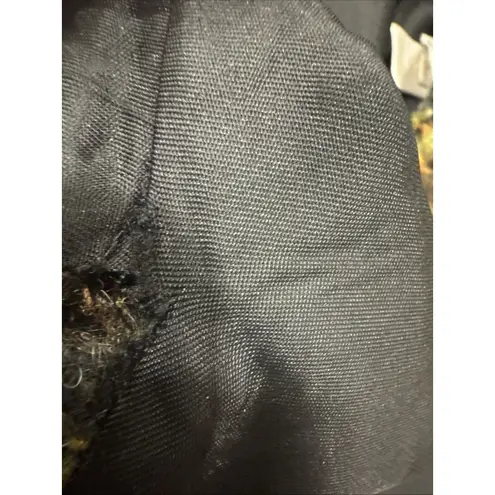 Vintage Austin Reed Women’s Plaid Wool Black Green Rust Trench Jacket Coat Sz 12