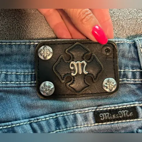 Miss Me  Signature Boot Cut Blingy Jeans