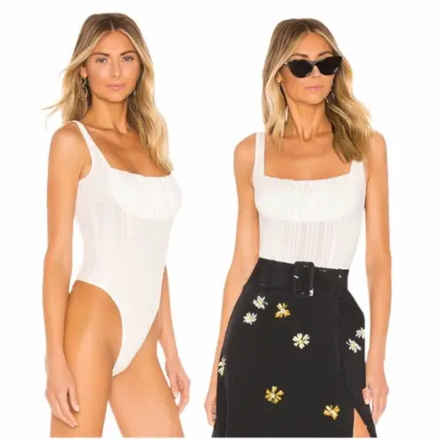 Capulet NWT Roberta white short sleeve bodysuit