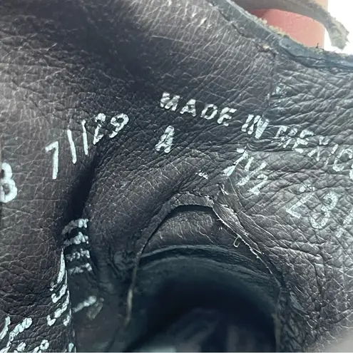 Fringe Leather Women 7.5 Gray Country Boho Festival Concert Cowgirl Ankle Boots