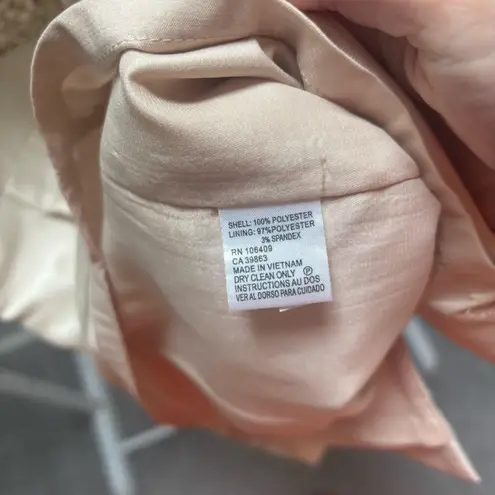 Tahar ASL Tahari Arthur S. Levine Ivory Sequin Embroidered Cocktail Dress