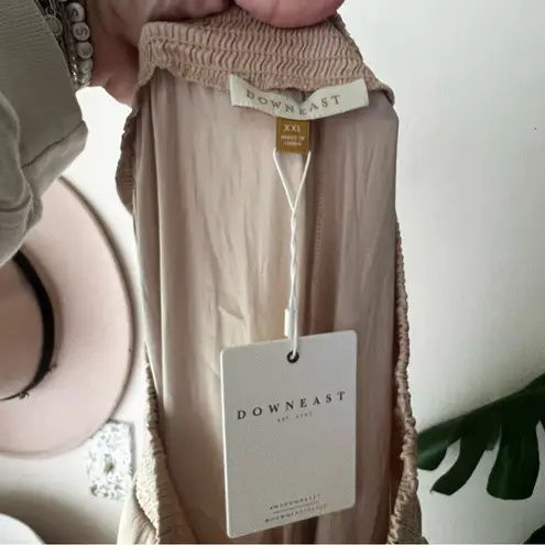 Downeast Marta Pants wide leg pull on minimalist women’s SIZE XXL lightweight