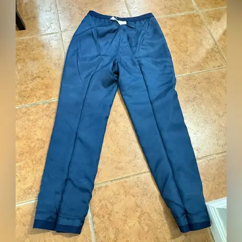 Pendleton Vintage 100% Wool Blue fully lined pants/Jacket suit Women's size 12