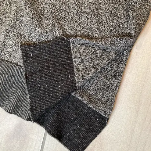 ALLSAINTS Wool Blend Sweater Women’s XS Black Gray Cold Shoulder