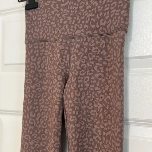 Aerie NWOT Offline by  Brown Leopard Print High Waisted 7/8 Legging Small Long thumbnail 5