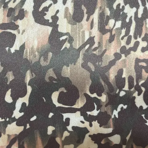 Versona Pink Gray Camo Full Length Legging Size M Medium