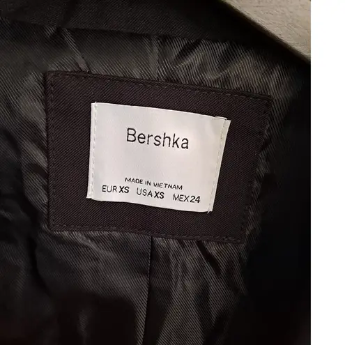 Bershka Black Feminine Cut Loose Fit Blazer Size XS