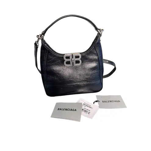 Balenciaga NWT BB Soft Hobo Bag in Black