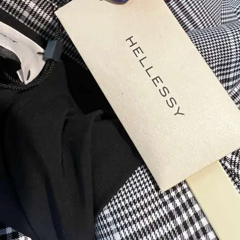 NWT HELLESSY Hellessy Hambro B/W Belted Midi Double