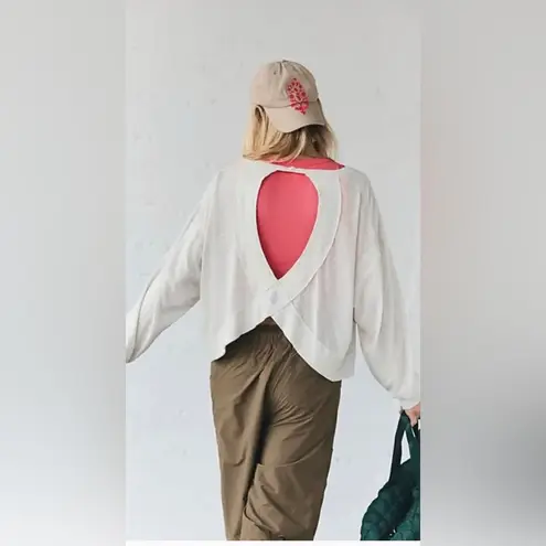 Free People Movement My Time Logo Top White Size L