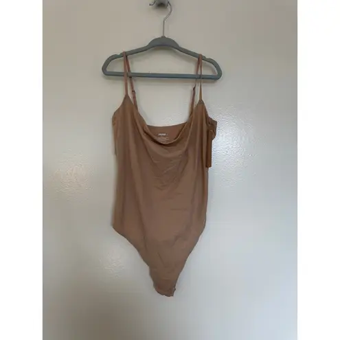 SKIMS NWT Cami Thong Body Suit in Clay Size Small