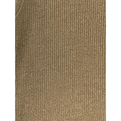 Michael Stars Women's Fitted Super Stretch Sleeveless Tank Top Tan One Size