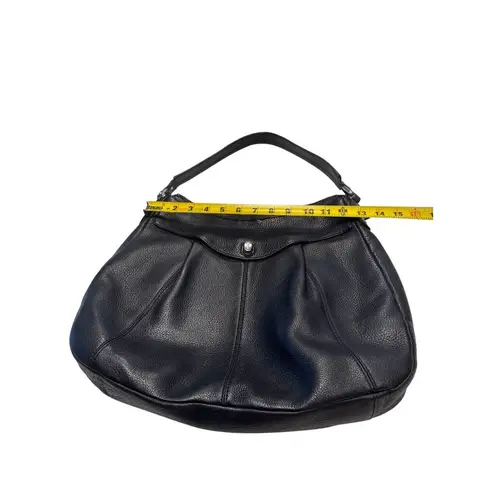 Cole Haan  womens Black Leather Hobo Handbag purse SKU 7279