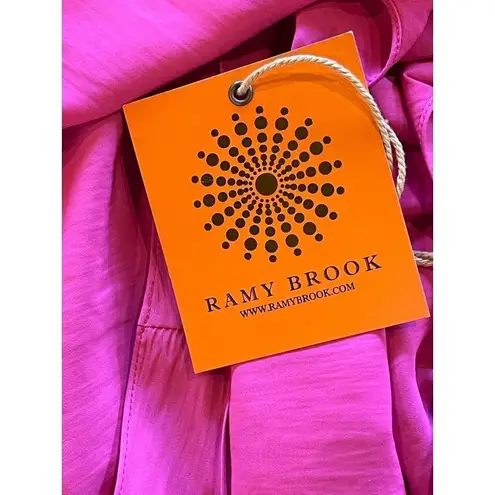 Ramy Brook Ramy Brook Pink Sleeveless River Open Back Blouse Size S